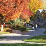 RCC's Redwood campus arboretum in the fall