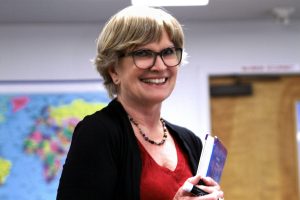 Suzanne Chavez during the 2017 Winter Term.