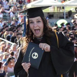 graduate at RCC commencement