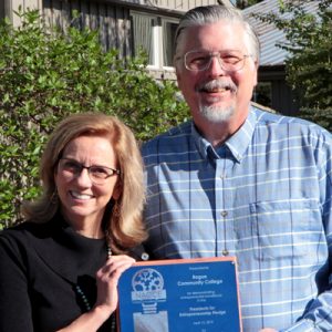 NACCE_award with Cathy Kemper-Pelle and Ron Goss