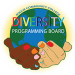 RCC Diversity Programming Board earth with hands holding