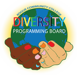 RCC Diversity Programming Board earth with hands holding