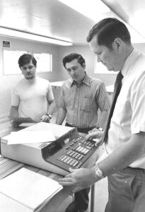 1970s math department photo