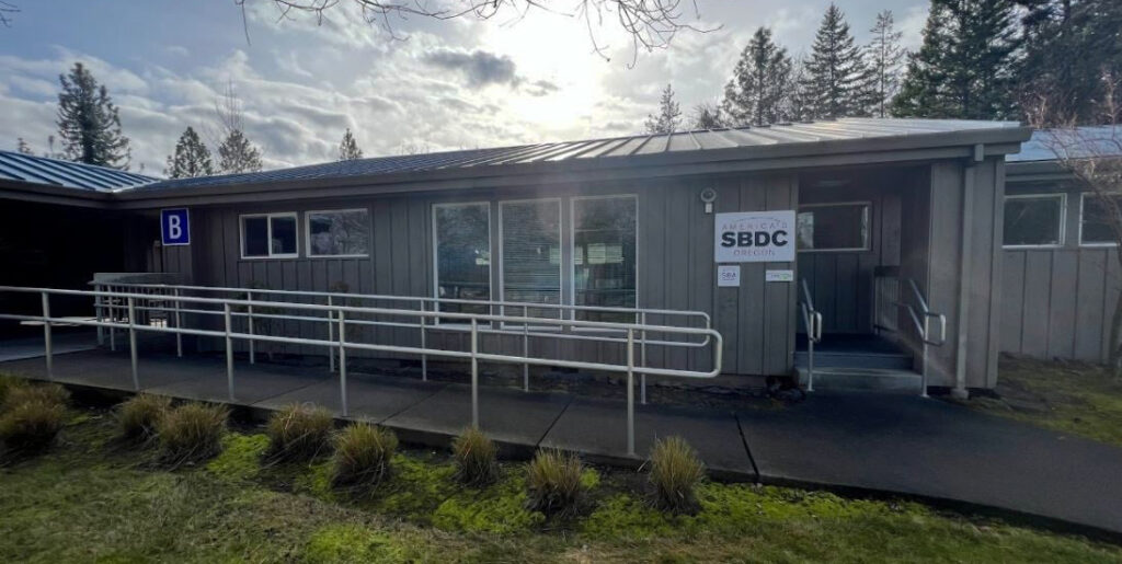 The B Building at RCC's Redwood Campus is the new home of the SBDC.