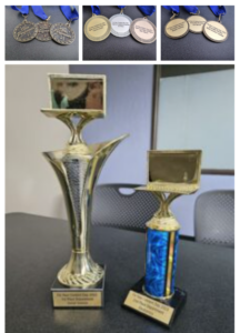 awards and trophies that go to the top winners in the Fix Your Content challenge of 2023.